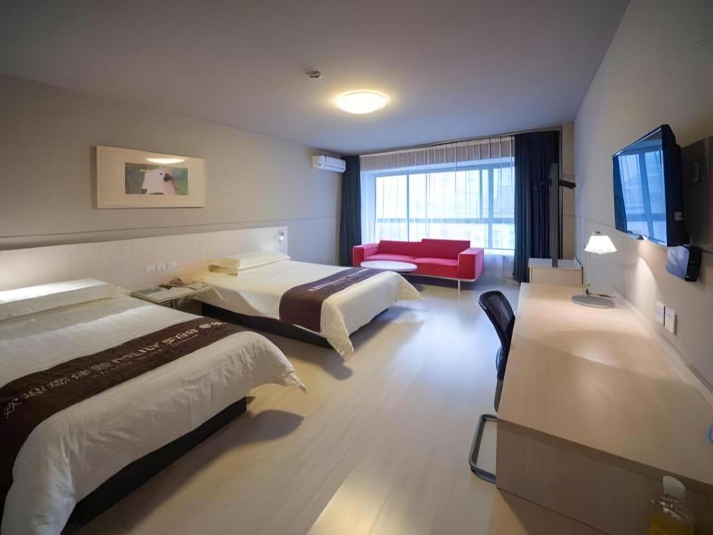Jinjiang Inn Jinhua Binhong Road Bagian luar foto